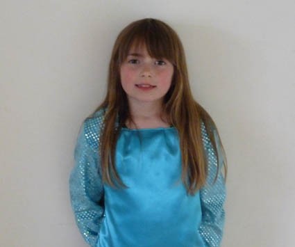 Roosmarijn speelt klarinet.